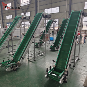 Customized Inclined Belt Conveyor Food Beverage