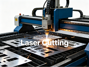 Fast Customized Stainless Steel Aluminium Sheet Metal Fabrication Laser Cutting Service