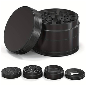 Custom Logo Mini Zinc Alloy Metal Herb Grinder