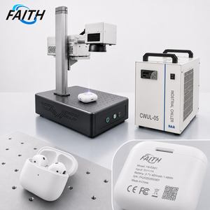 Faith Desktop UV Laser Engraving Machine High Precision Galvo Marking Printer For Pipes