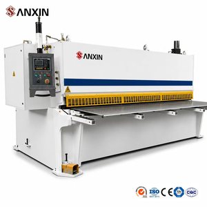SANXIN Cnc Shearing Machine 4mm 6mm 8mm Automatic Metal Sheet Cutting Machine Hydraulic Iron Sheet Guillotine