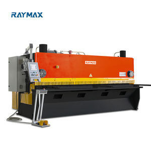 RAYMAX CNC Hydraulic Metal Stainless Steel Aluminum Shearing Guillotine Cutting Shearing Machine